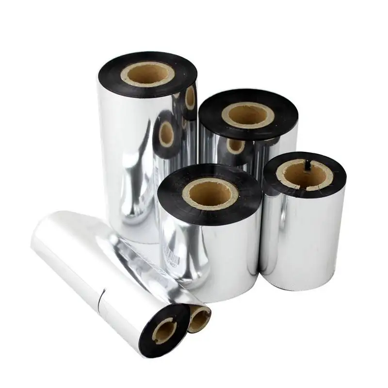 110mmx450M Premium Black Resin Thermal Transfer Ribbon Barcode TTR 110x450 110x300m Compatible Zebra Printers Ribbon