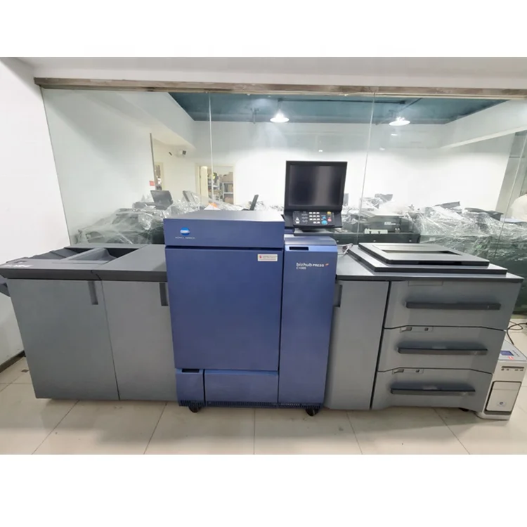 Used Color  Printer Copier Machine for Konica Minolta Accuriopress C6100 C6085 Photocopy Machine