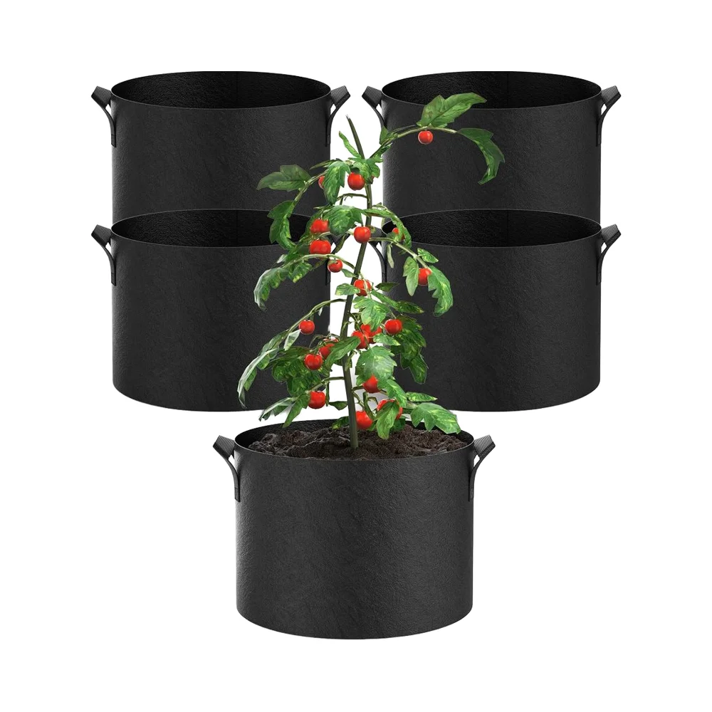 A-ONE Recyclabilis, Durabilis, Ecologica, Sustentabilis Non-Texilis Textilis Liner 2–3 mm Crassus Horti Felt Reutilizabiles Sacculi ad Crescendum 1–100