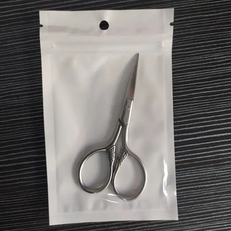 Professional Stainless Steel Beard Trimming Nose Hair Eyebrow Eyelash