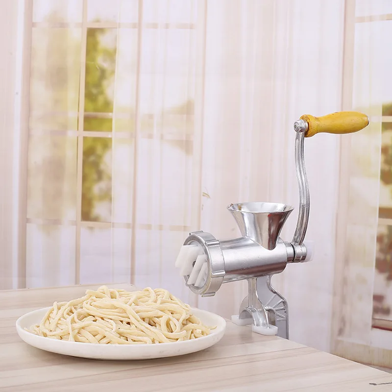Portable Household Stand Manual Meat Grinder Sausage Noodle Dishes Food  Mixer
