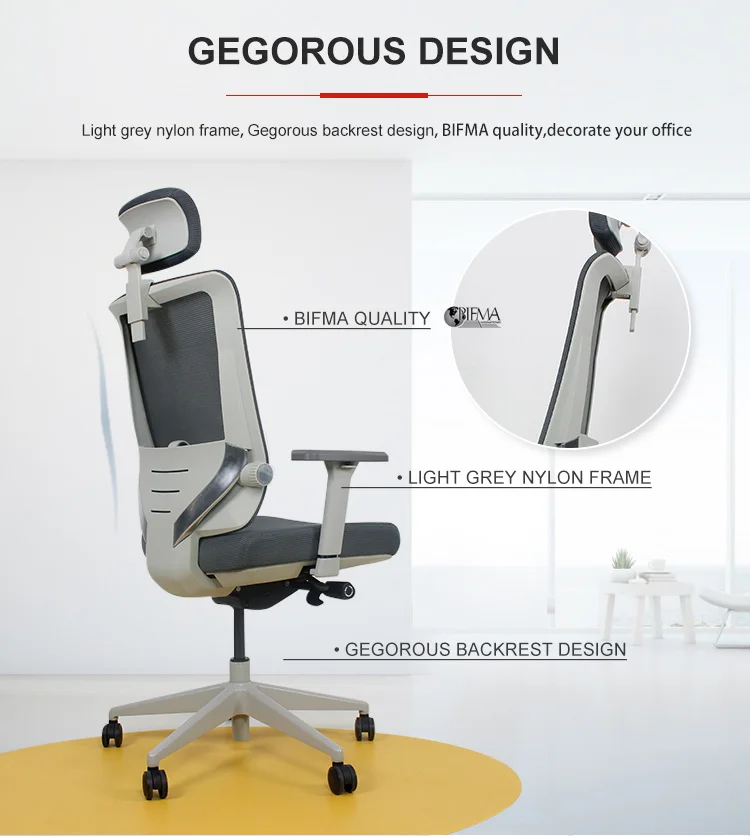 Full Mesh High Back Adjustable Ergonomic Chair Office Furniture   Hf9030d339b6e4c6dad64a2b29144a90fD 