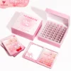 48-color semi-transparent set-color swatch book