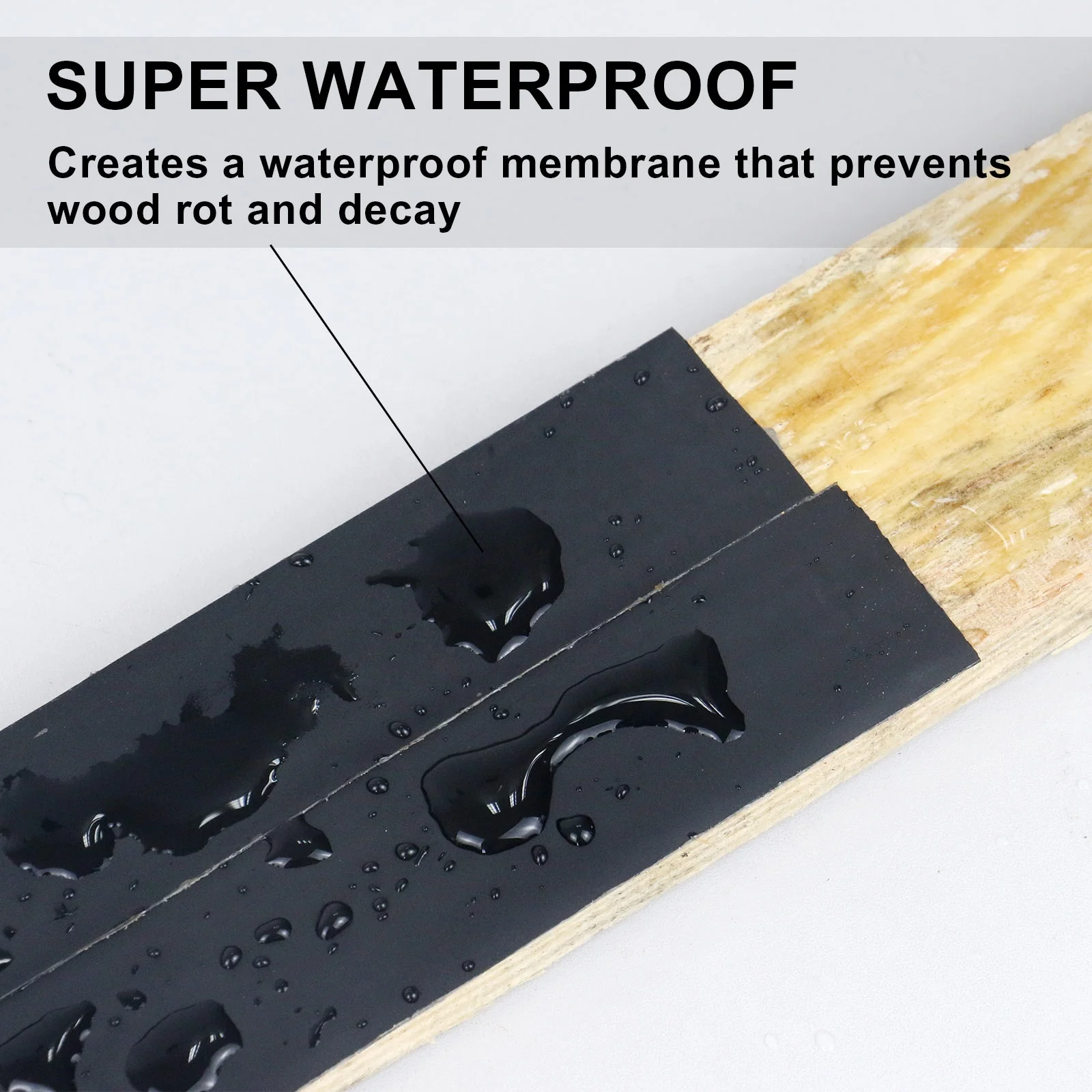 2 Pack Deck Joist Flashing Tape for Preventing Moisture Penetration 1.62\, image size:1600x1600