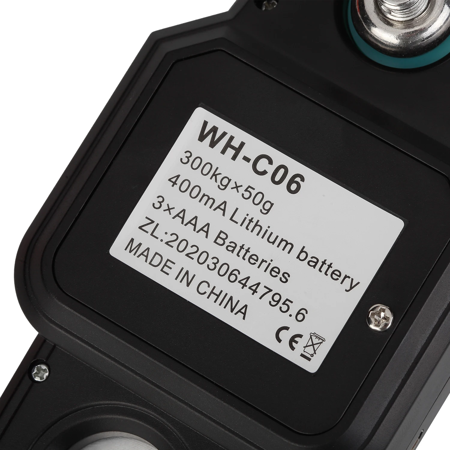 Noir)WH-C06 Balance à Suspendre Numérique Rechargeable Mini Grue