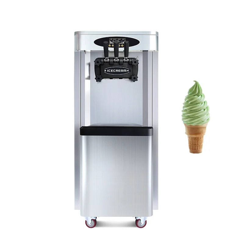 Ice Cream Makers, Fully Automatic Mini Fruit Soft Serve Ice Cream