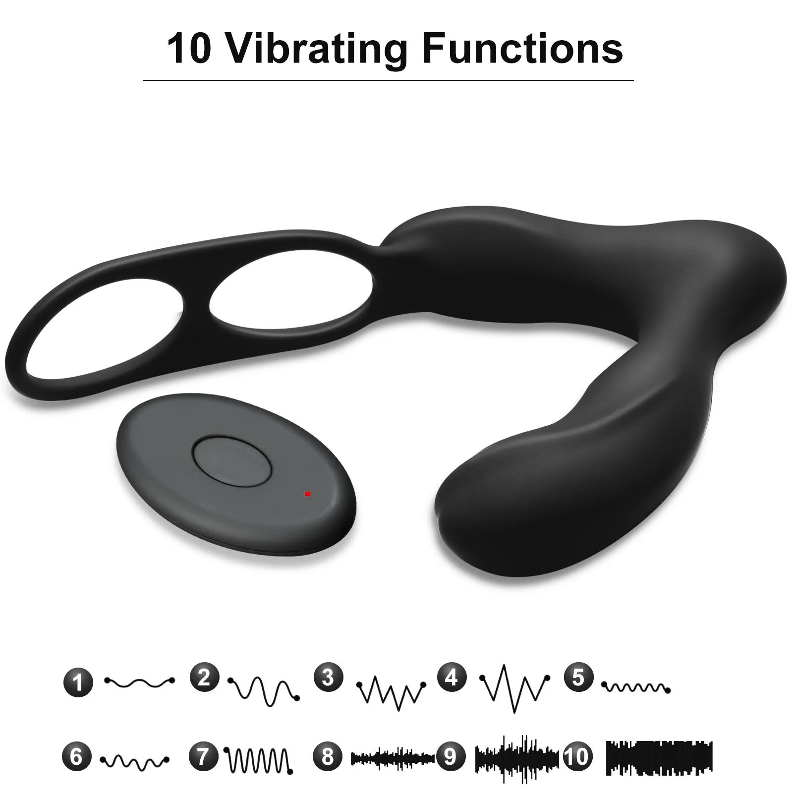 penisring fotos PM2: Prostata-Massager mit Penisring – steuerbar per Fernbedienung ode main image 1