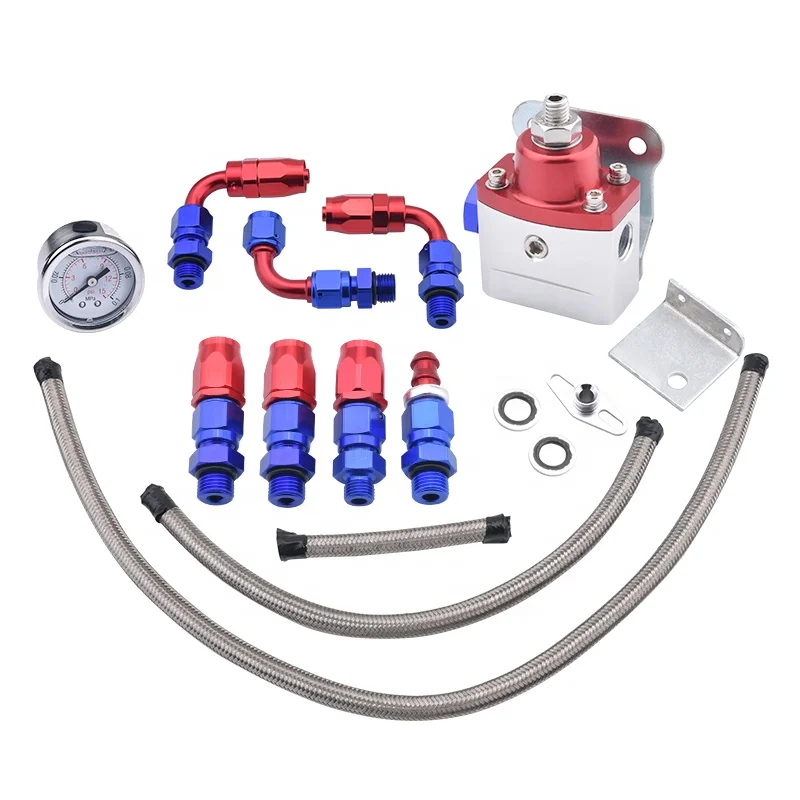 POPLIS Aluminum 7Colors Adjustable Fuel Pressure Regulator Vehicle Refitting Fuel Supercharger Universal With Gauge 94fbfa39 1acb 4afe 917d 8851b1019cf0.b078aa7f73615736b7779db3782b326e