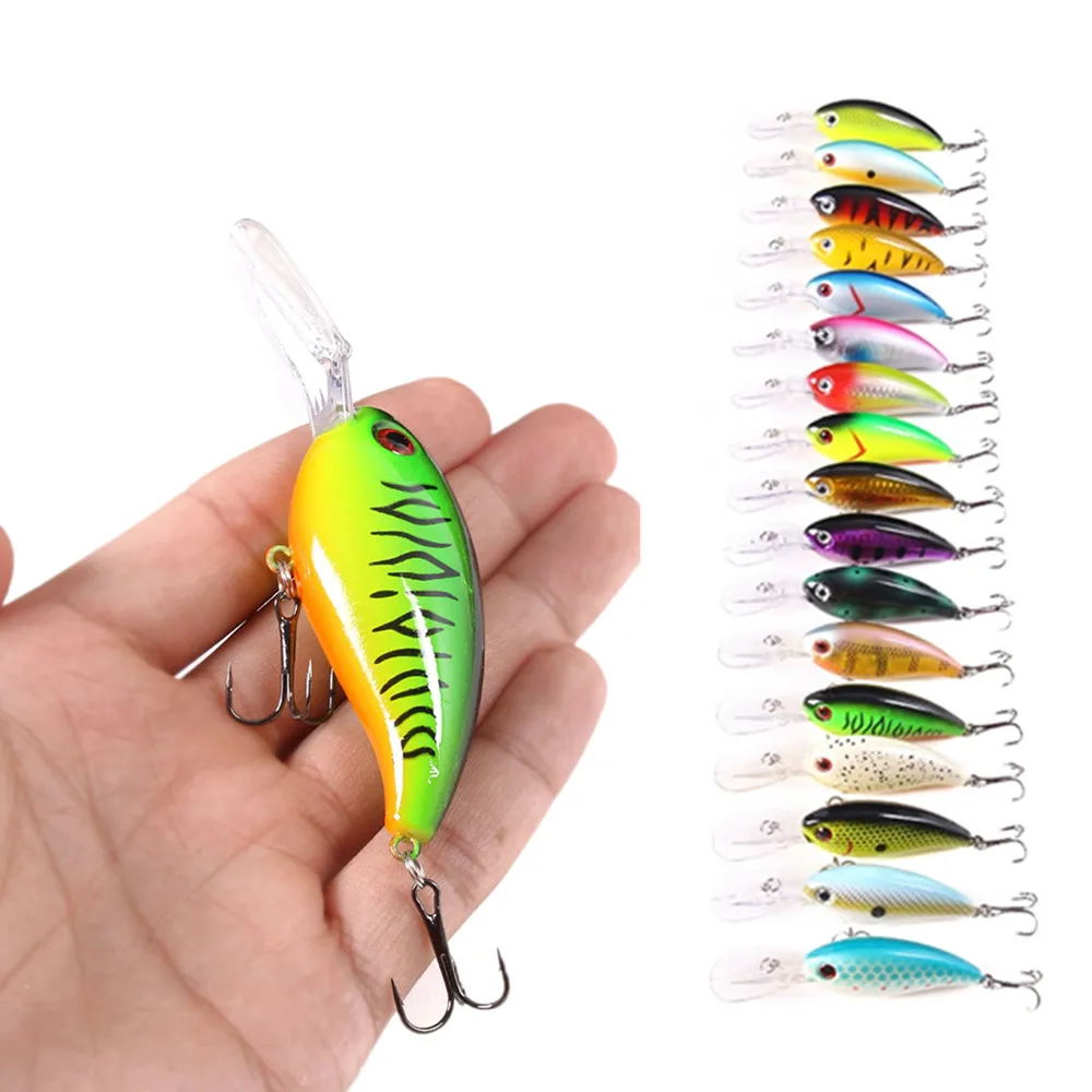 100mm 14g Bass Fishing Lure - Hard ABS Plastic Crankbaits 100mm 14g Bass Fishing Lure - Hard ABS Plastic Crankbaits