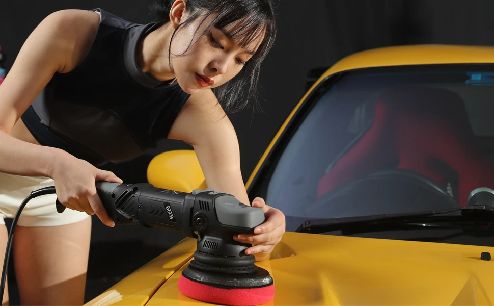 SGCB car detailing polisher machine automatic polishers 21mm 6''DA Dual  action random orbital polisher car polishing machine| Alibaba.com