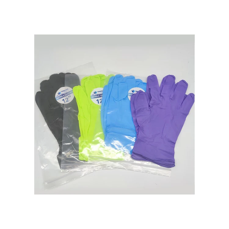 Медицинские нитриловые перчатки без порошка, защитные перчатки без порошка, нитриловые медицинские перчатки для осмотра