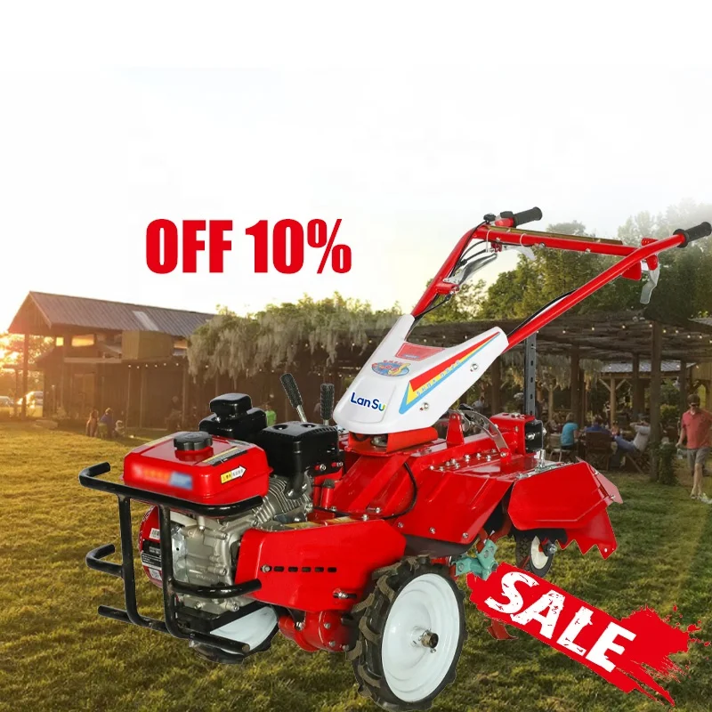 ディーゼル耕運機ディッチャー、ミニパワーティラー、溝切りに使用され