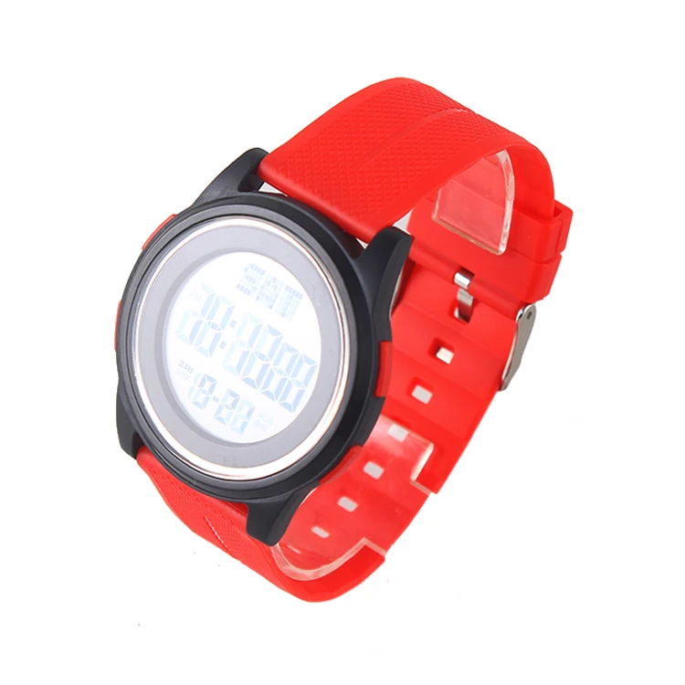 MASTOP Digital Sports Watch - Simple Silicone Strap Unisex Watch 30M Waterproof