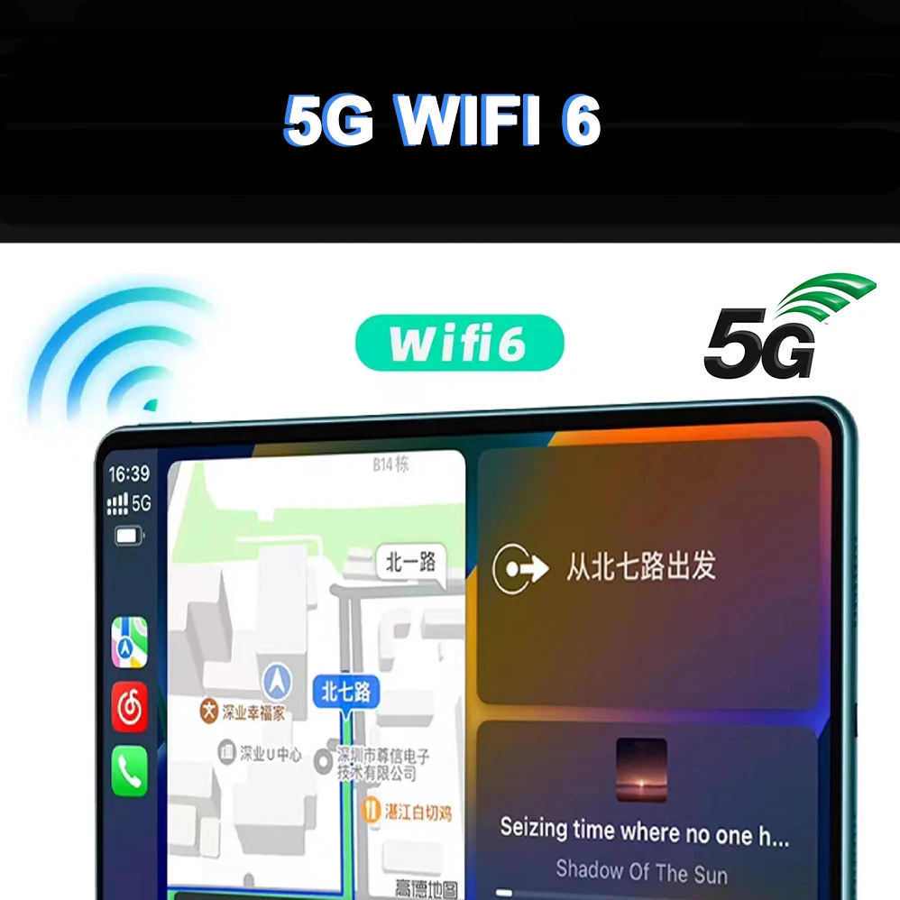 Android 15 Carplay 5G+2.4G WIFI Car Video Player  5.4 for Mercedes Benz ML350 M-Class W163 2001-2005 Navigation GPS