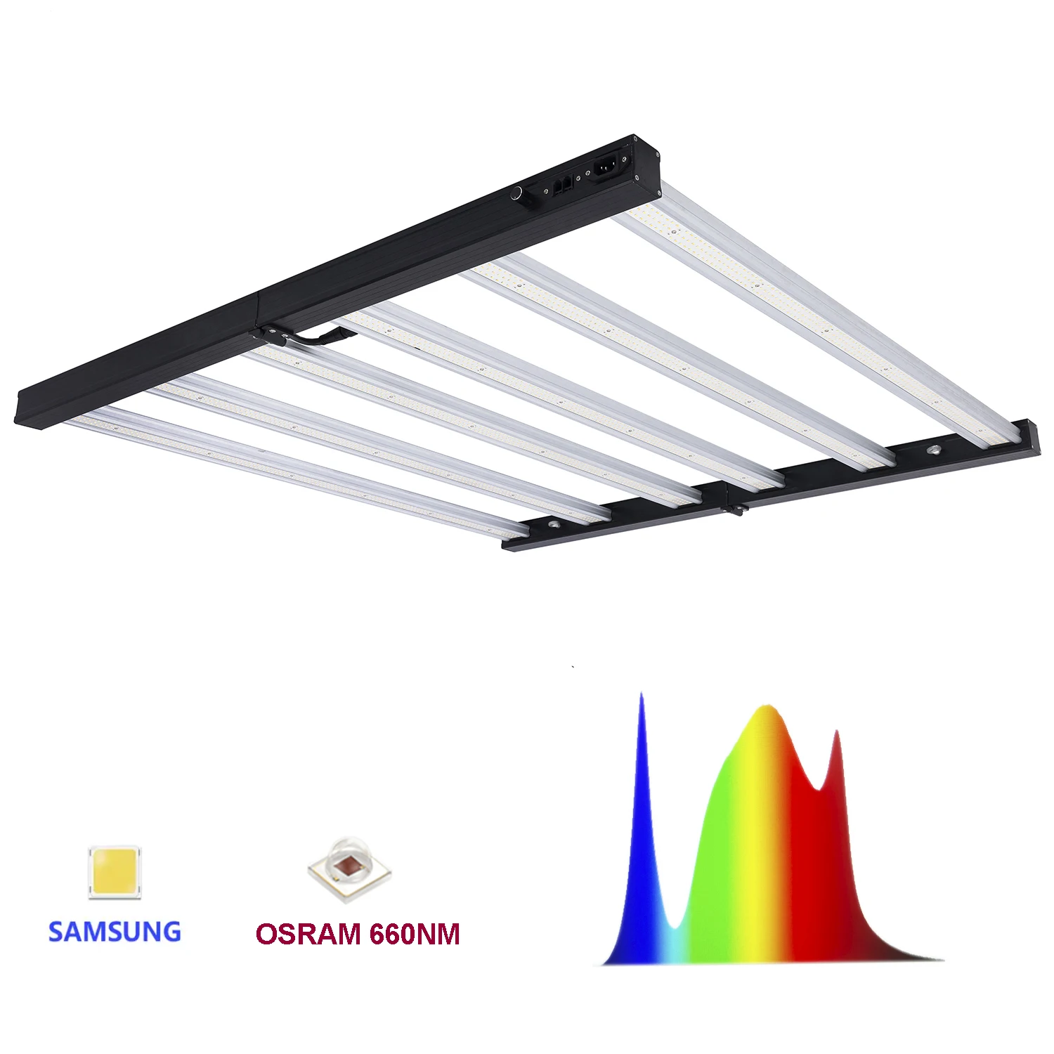 Newest 720w Full Spectrum Led Grow Light Bar 5x5ft Commercial Led Grow ...