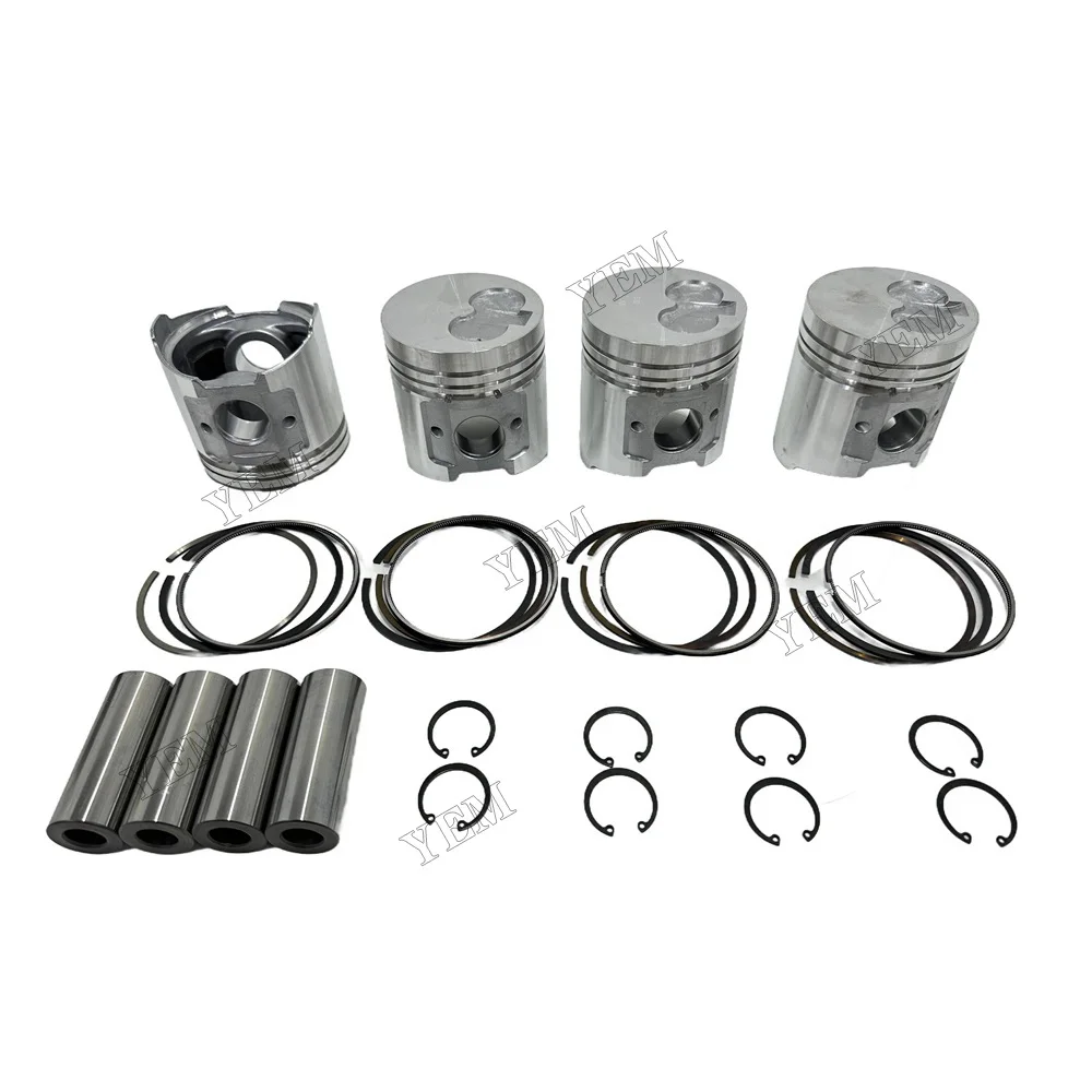 4TNE94 Engine Repair Kit For Yanmar Engine Kit Gasket Piston Set 3
