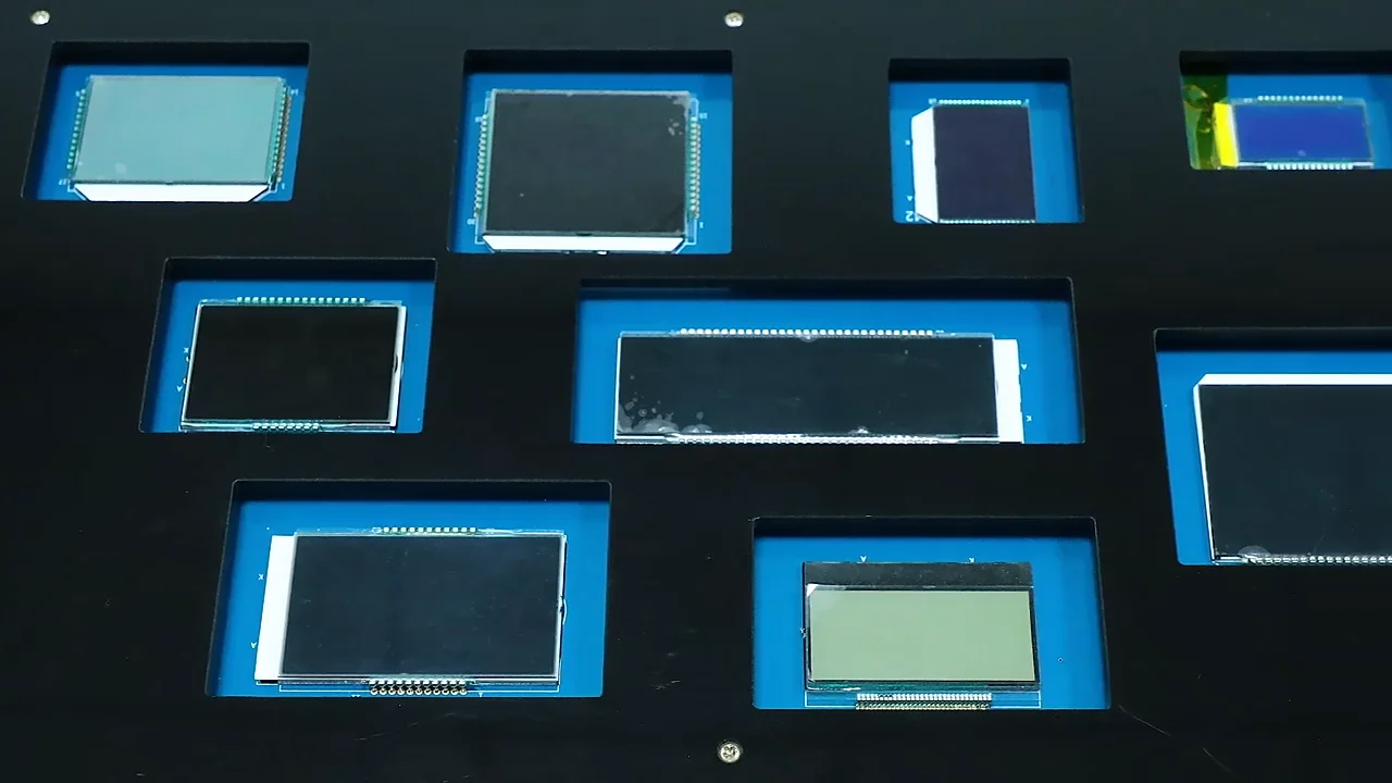 Custom 7 Segment LCD Display - Monochrome & Multisegment