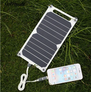 SMARAAD Solar Panel With USB Waterproof Outdoor Hiking And Camping Portable Battery Mobile Phone Charging Bank Charging Panel