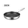 Padella in argento da 20 cm