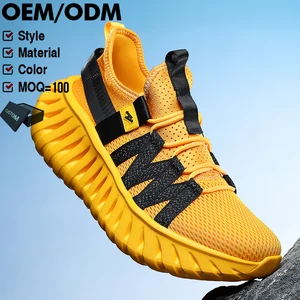 Custom Logo Sock Sneaker Factory Lightweight Trail Breathable Cushion Jogging Running Shoes Men Walking Style Sock Shoes
