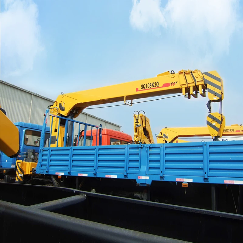 Flatbed with Crane - High Efficiency & Reliable Performance
