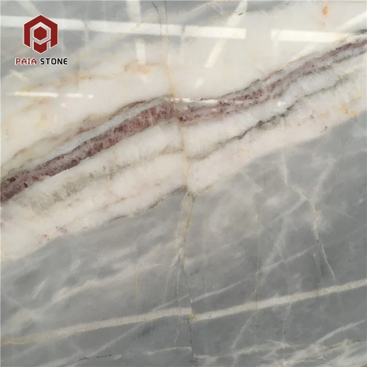 product book match grey flooring wall decoration lobby interior slab marble light white vein grey marble slab for home lobby-2
