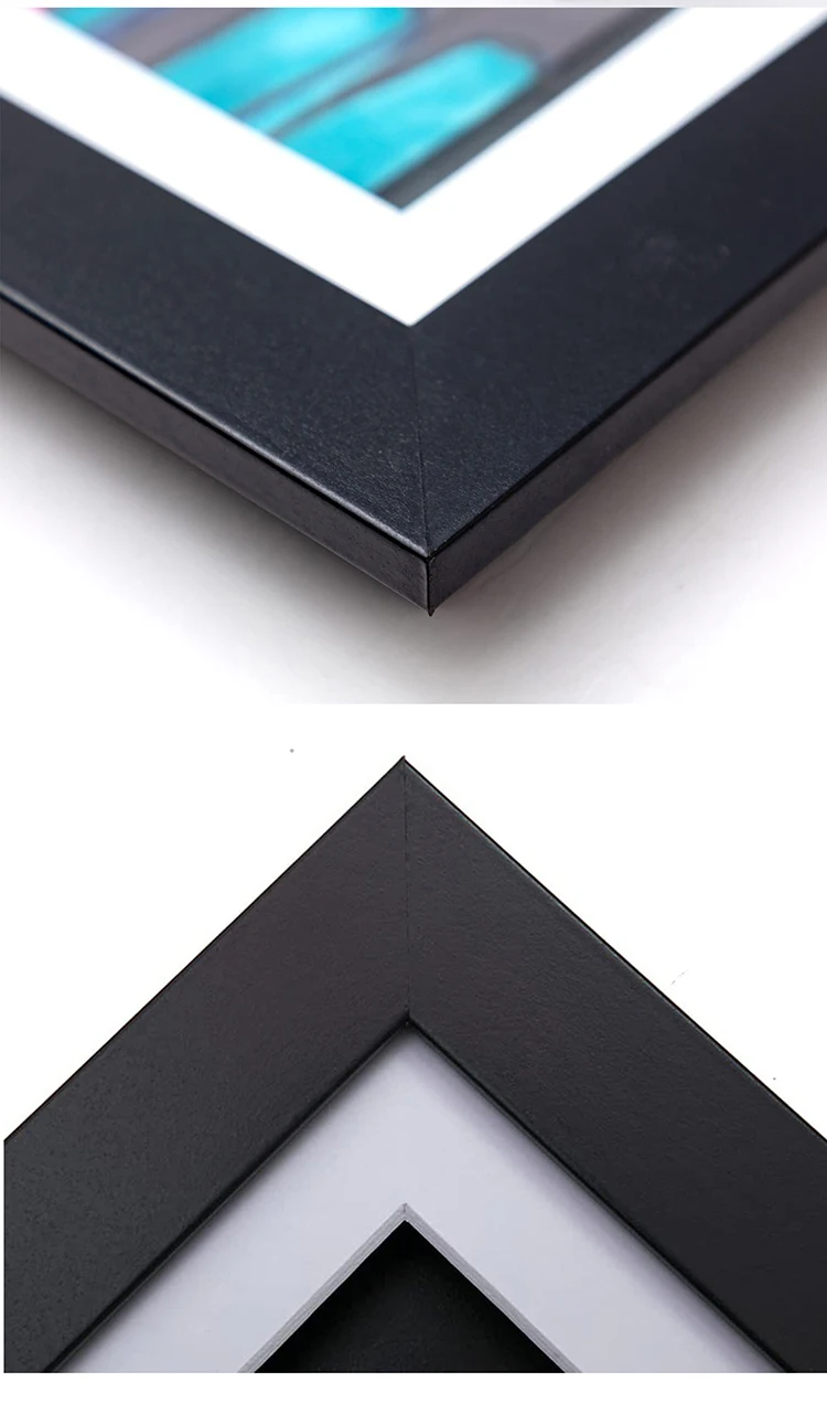 Shatter resistant glass black kids artwork picture wood deep 10x10 Shadow Box Frames Wholesale