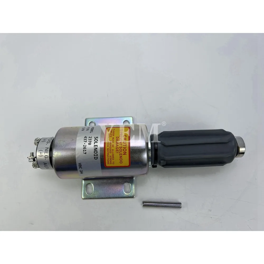 Fuel Shut Off Stop Solenoid 437-2617 For Perkins 4012 Engine Repair Parts Kit