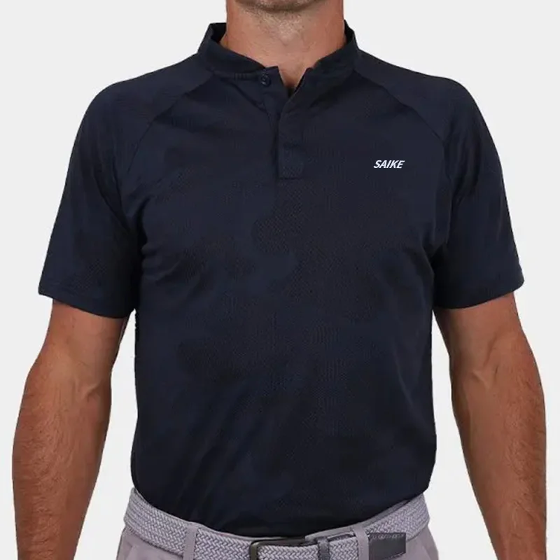 High Quality Homme Running Performance Golf Polo Shirt Quick Dry Custom Logo Polo Golf Shirts High Quality Sublimation Print