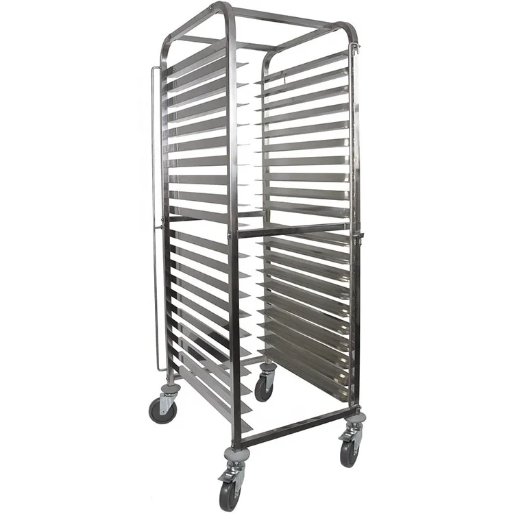 Comesh 20-Tier Aluminum Sheet Pan Rack for Bakery Restaurant
