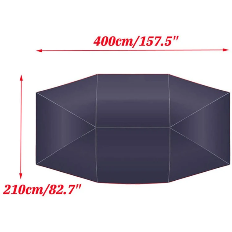 Portable Travel Outdoor Rooftop Sunshade Tent Umbrella For Car Hail