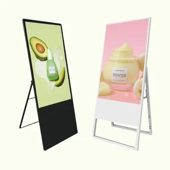 Oem Digital Signage Advertising Video Player Indoor Interactive Lcd Totem Display Kiosk Floor Standing Touch Screen