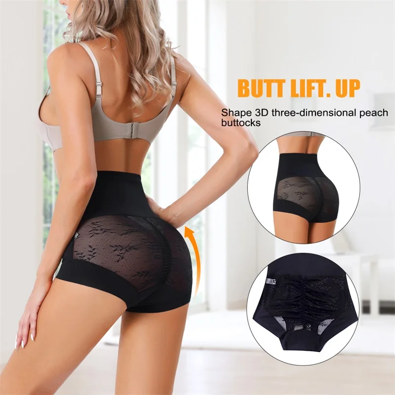 Wholesale Plus Size Full Body Slim Shorts Butt Lift Shapewear Tummy Control Panty Underwear High Waist Trainer Shaper