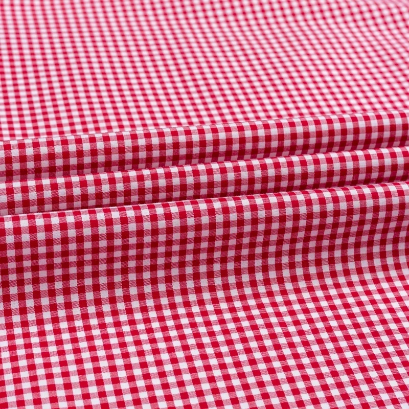 Camicie rosse casual a maniche lunghe Camicia in cotone scozzese fantasia da uomo909_voghion.com