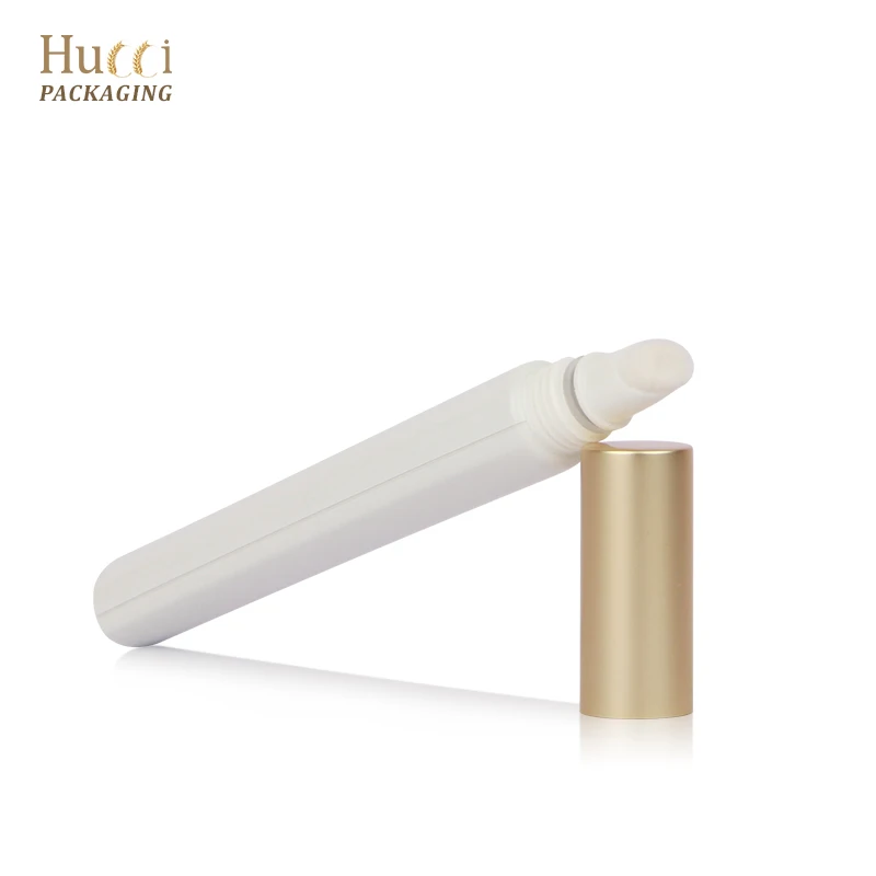 3ml 5ml Small Lovely Pink Lipstick Container With Soft Sponge Flock Applicator Liquid Blush Lip Gloss Lip Balm Cosmetic Tube