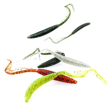 9.5cm Silicone PVC Fishing Lure Single Artificial Soft Bait for Saltwater Fish for River Lake Stream – Soft Lure – view 5
