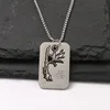 Bamboo double chain/titanium steel chain 70cm