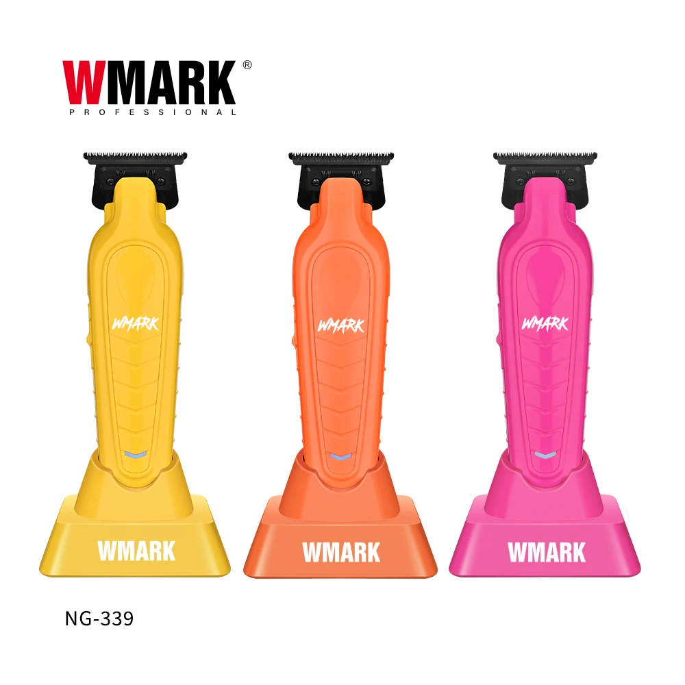 WMARK Exclusive NG-339 電動バーバーメンズクリッパー