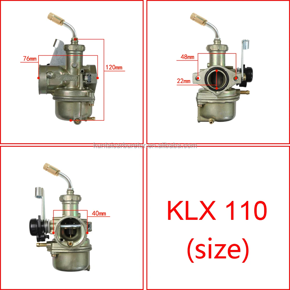 Carburetor For Kawasaki KLX110 KLX 110 2002-2009 Hand Choke