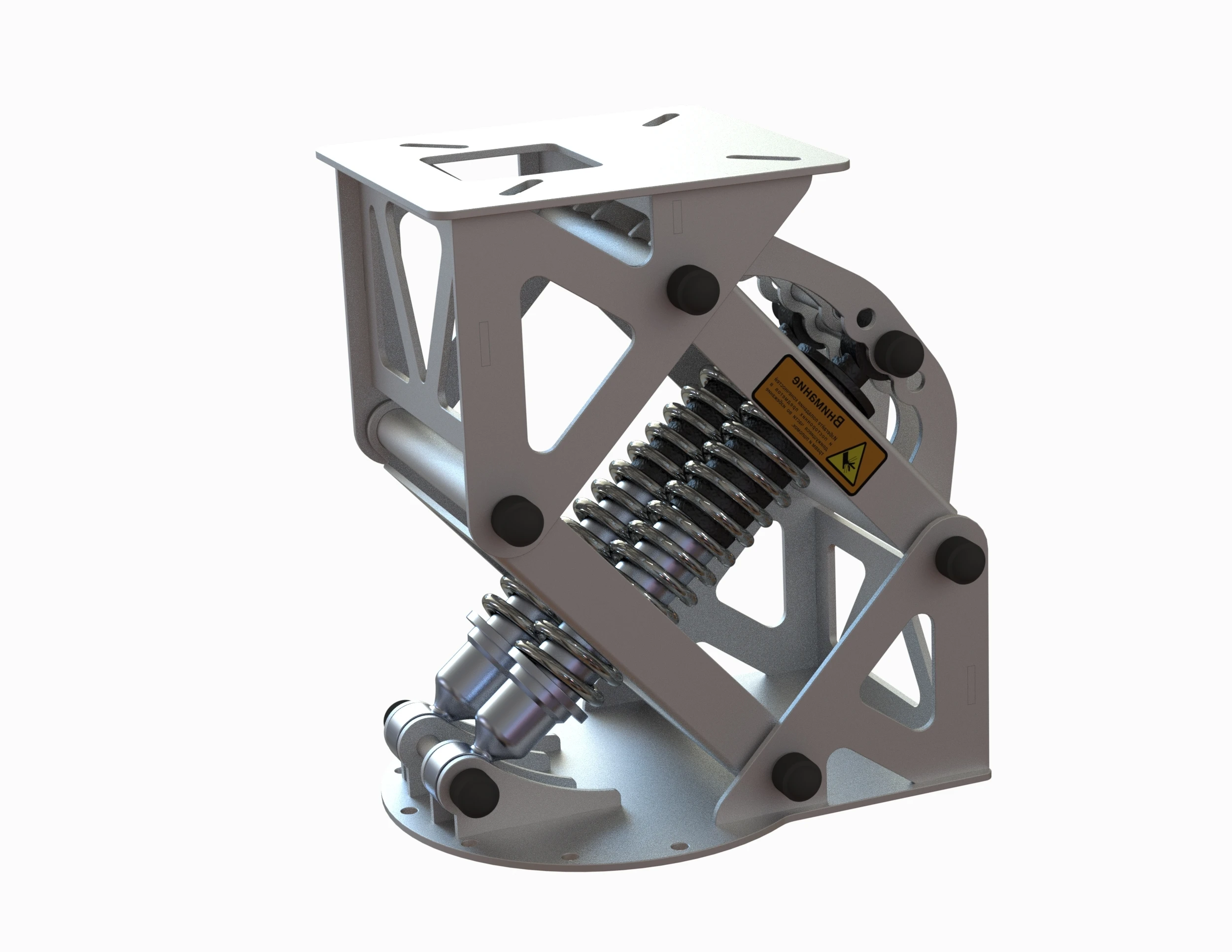 Boat Seat Suspension Shock Absorber Pedestal "praktik 300v2" Boat Seat