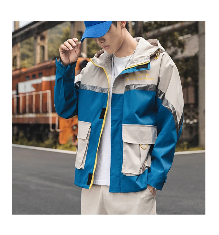 polyester windbreaker