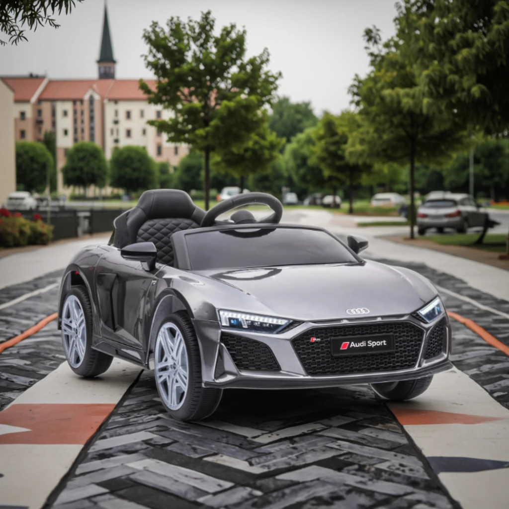 「新品」アウディR8 スパイダー スタイル 12V電動キッズカー 新品」アウディR8 スパイダー スタイル 12V電動キッズカー