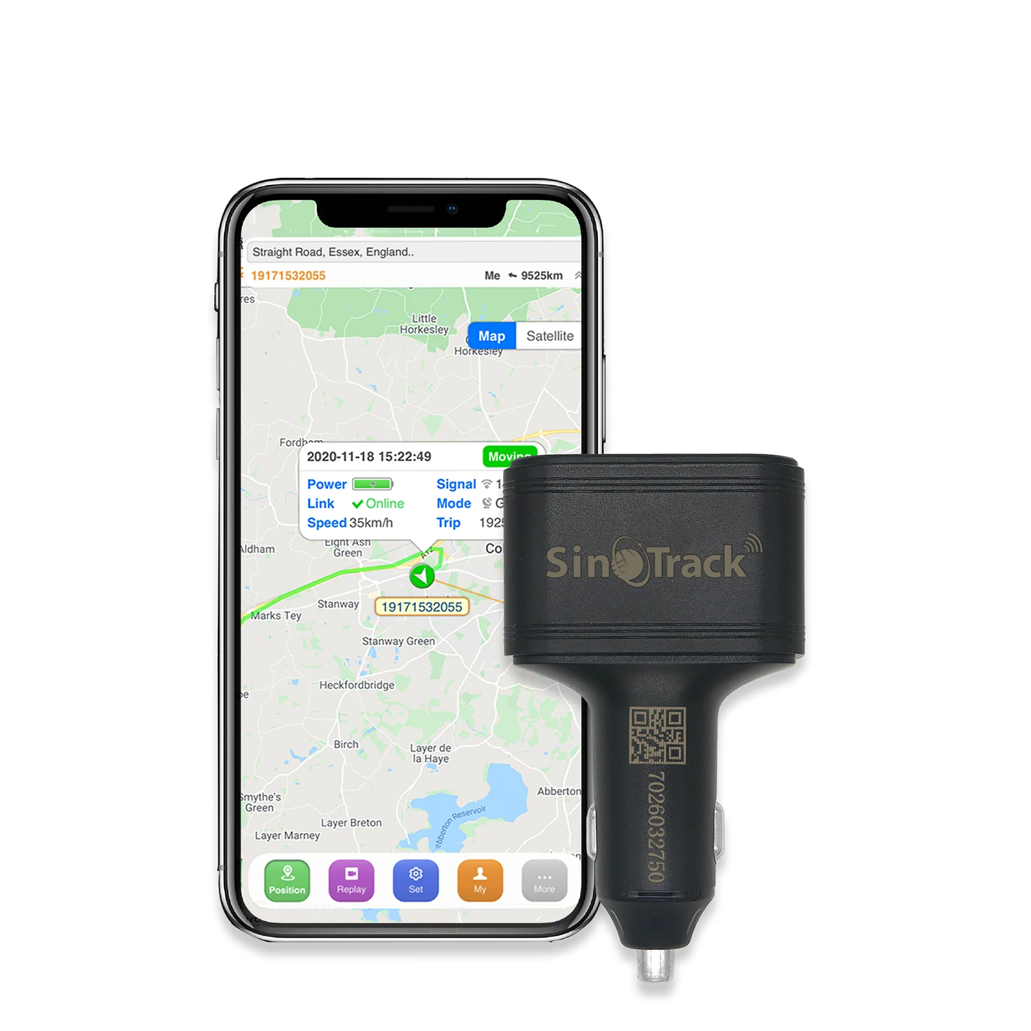 2025 Cigarette Car Charger Vehicle GPS Tracker with Dual USB Fast Charge  SinoTrack ST909 GPS Tracking Device Free APP & Platform