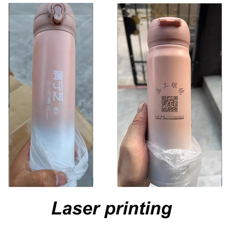 TY 350ml 500ml Customized logo Thermal Vacuum Flask Insulated Cup Stainless Steel Double Wall Hot Water Bottle