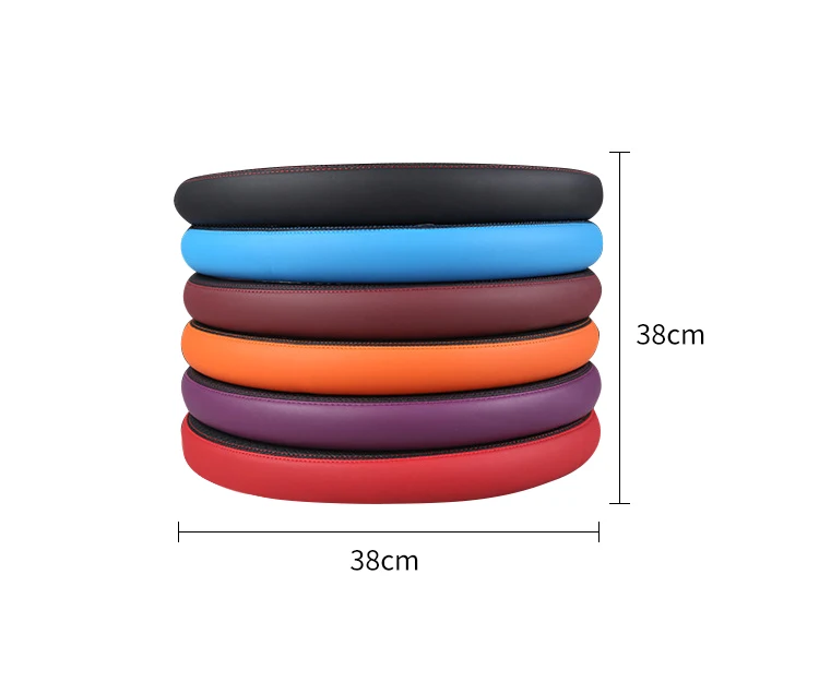 Car Steering Wheel Sport Splicing Diamond PU Leather Hand Wheel Cover Universal Steering Wheel Cover Interior Accessories