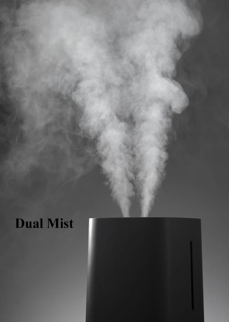 RUNAL 4L Smart Ultrasonic Air Humidifier Alexa Wifi Function App Control Cool Warm Mist Remote Control for Home Bedroom Electric