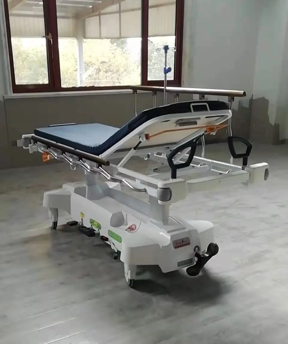 Медицинское импортное устройство первой помощи для больниц MT, гидравлическая тележка для перевозки пациентов из АБС-пластика