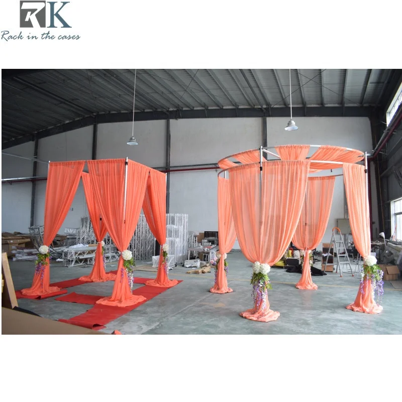 Telescopic Drape Support/backdrop Stand For Wedding Decoration - Buy  Decoration For Wedding Tent,Wedding Stage Backdrop Decoration,White  Background Wedding Hall Decoration Product on 