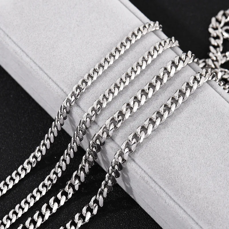 Micro Cuban Chain 2mm | Solid Sterling Silver | 26