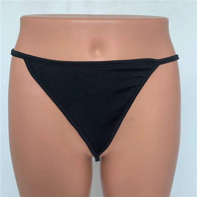 Ins Hot Sale Customized Zodiac Girl Jewelry Rhinestone Crystal White Letter Bikini Sexy Chain G String Panty Thong for Women